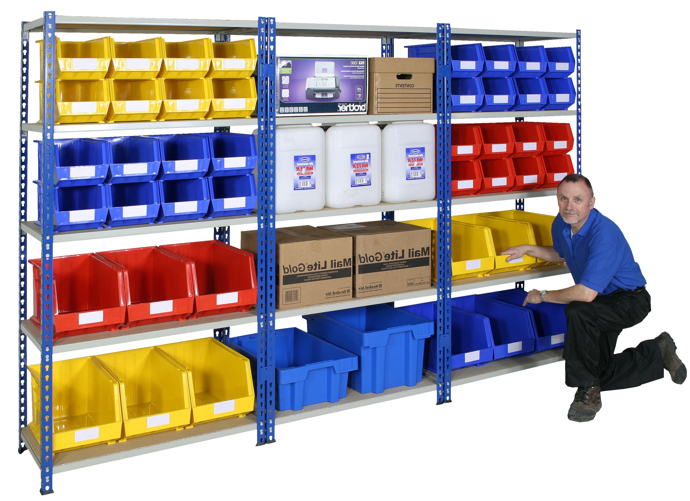 J Rivet shelving and racking