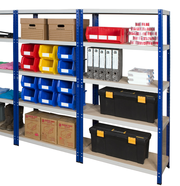 Clicka light duty racking and shelving