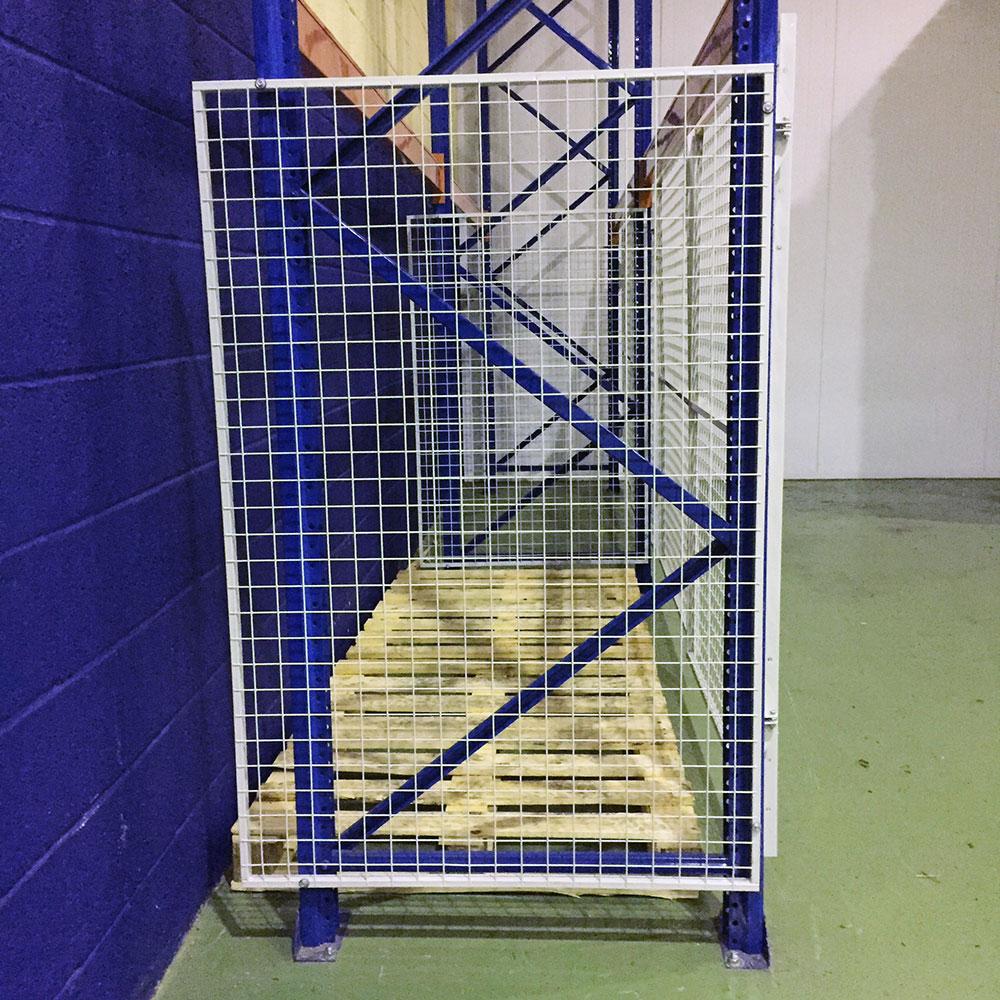 quarantine storage with 1200 x 1000 mesh side panels