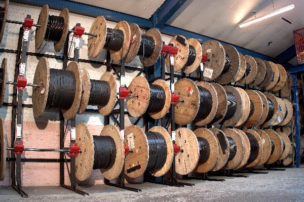 Coil racks ultra heavy duty shelving