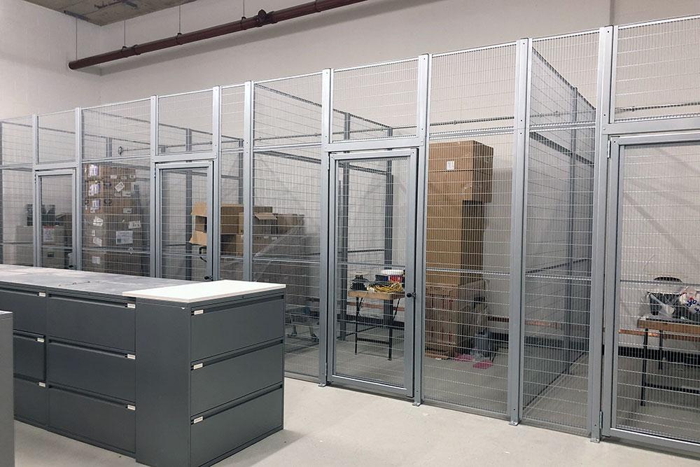 Garantel cages and partitions