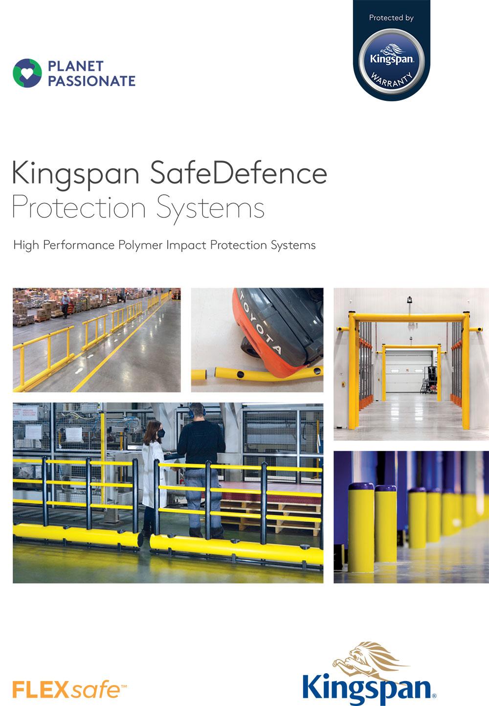 Kingspan warehouse safety barriers